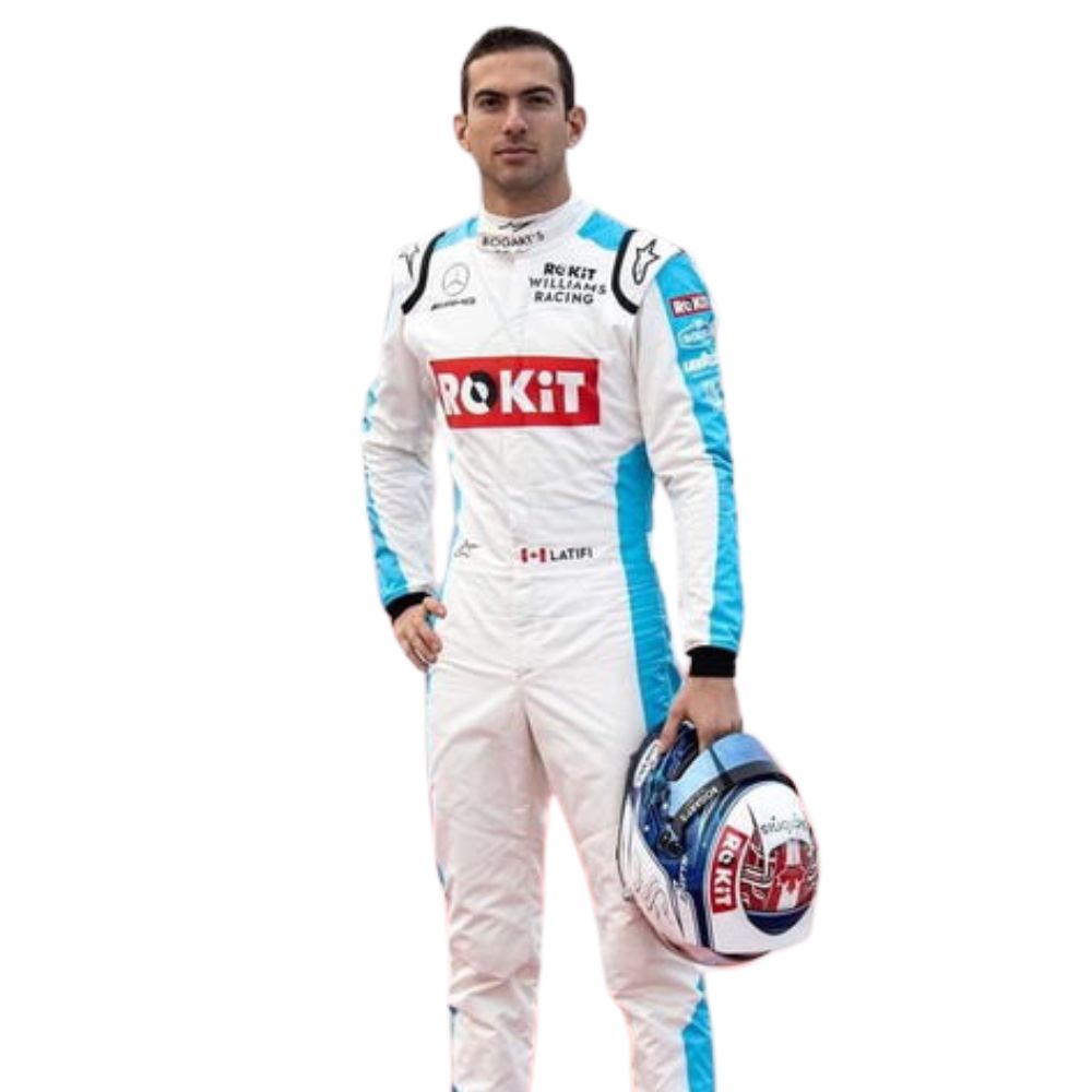 Williams Racing Nicholas Latifi 2020 Formel 1 Rennanzug Replik