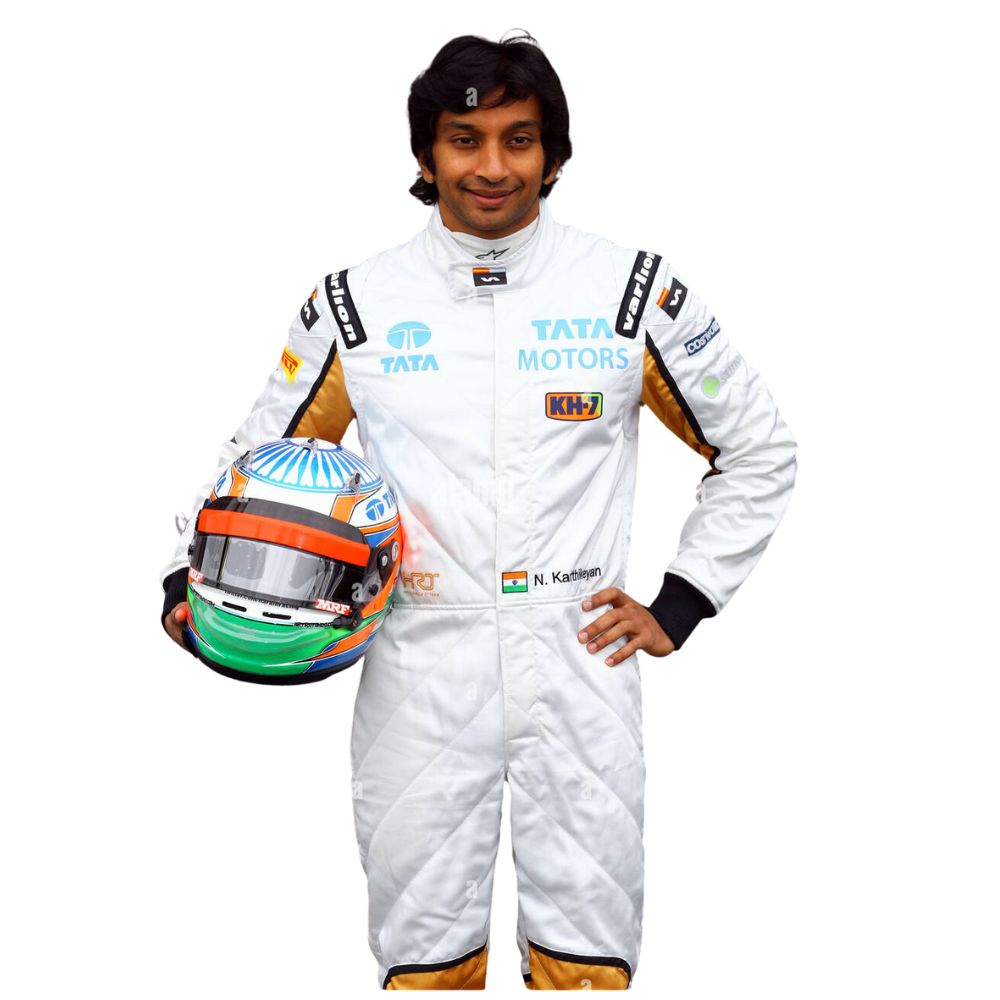 2012 Formel 1 Rennoverall Replik (Narain Karthikeyan HRT)