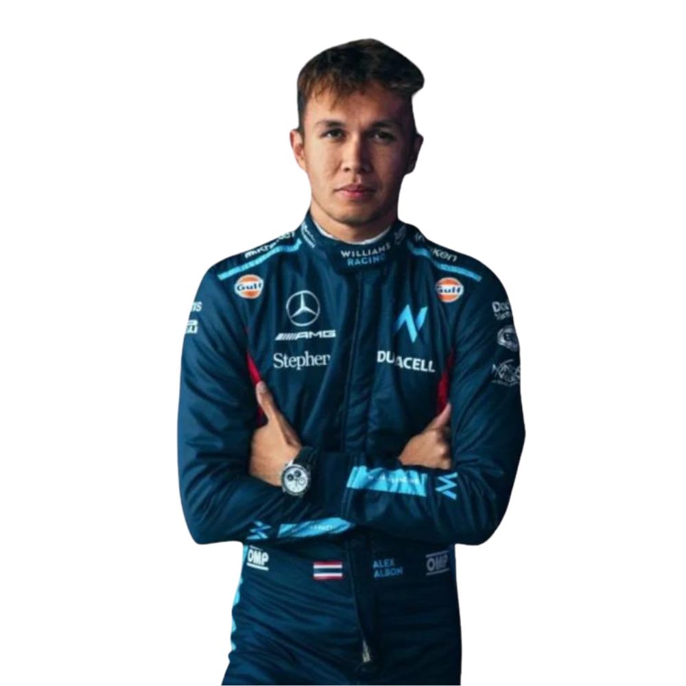 Williams Racing Alex Albon 2023 Formula 1 Racing Suit Replica