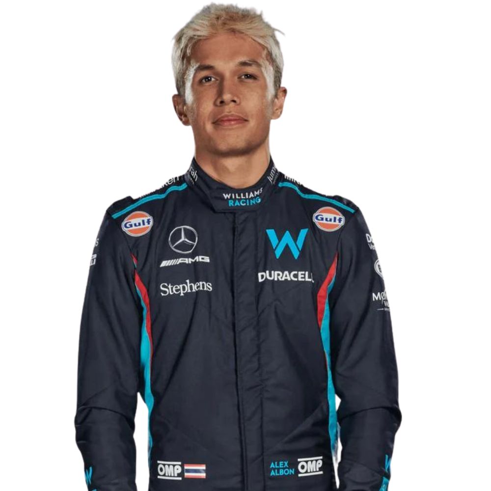 Williams Racing Alex Albon 2023 Formula 1 Racing Suit Replica