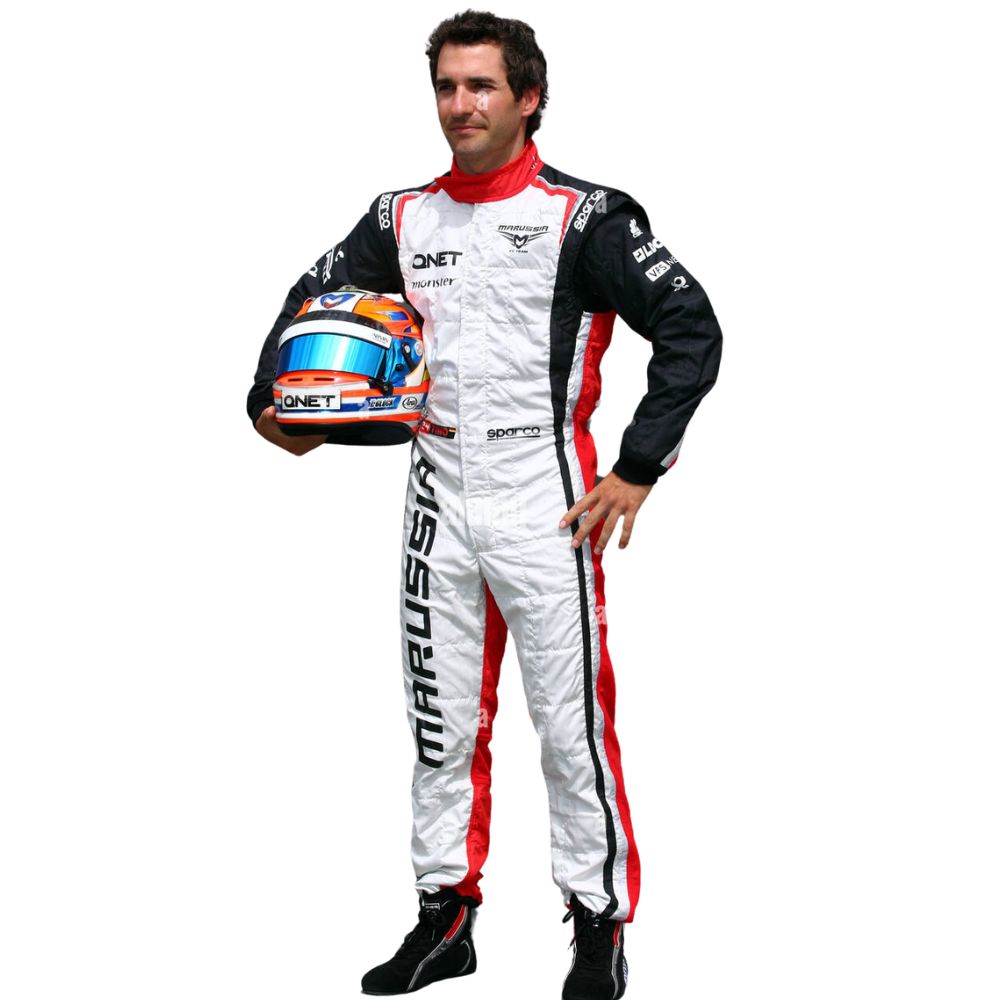 2012 Formel 1 Rennanzug Replik (Timo Glock Marussia)