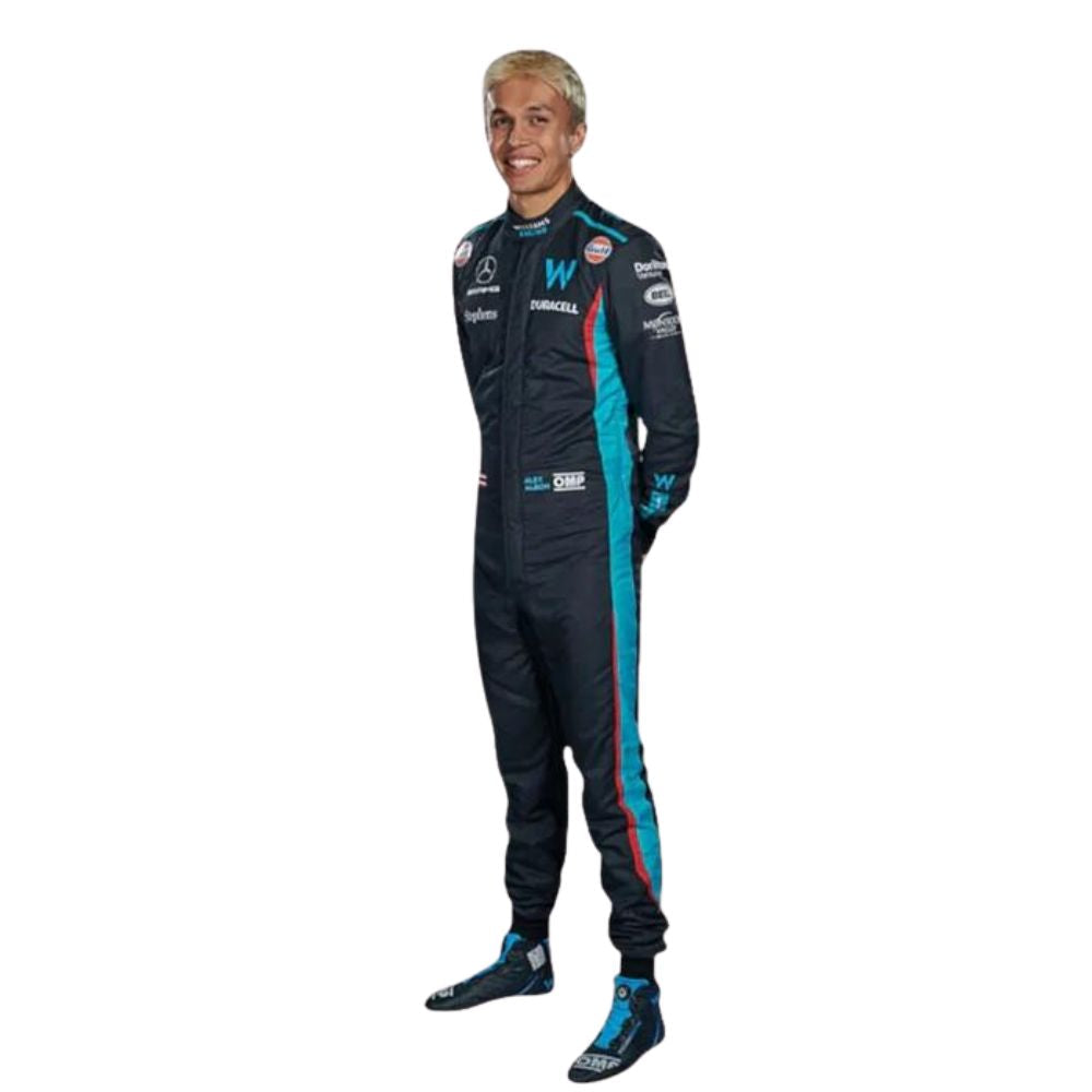 Williams Racing Alex Albon 2023 Formel 1 Rennanzug Replik