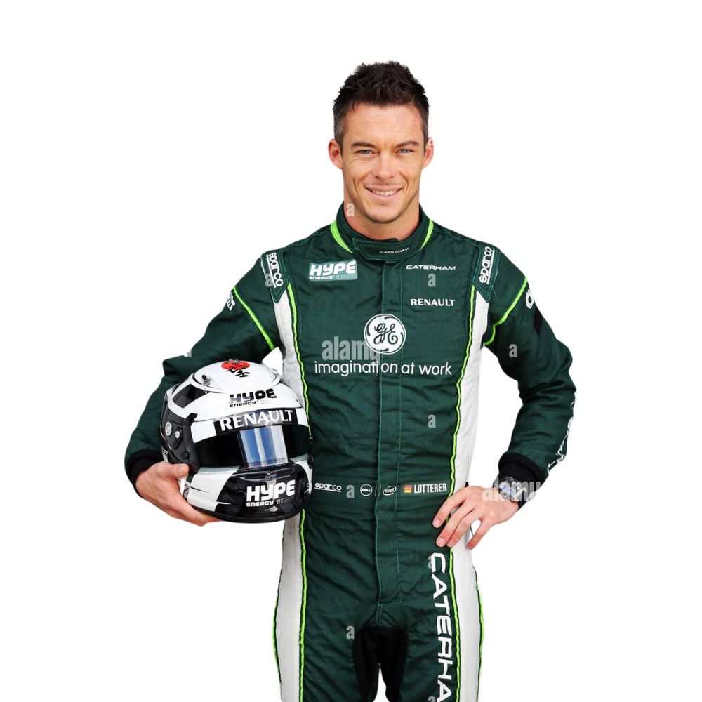 2014 Formel-1-Rennanzug-Replikat (Team André Lotterer Caterham)