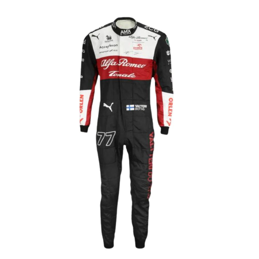Alfa Romeo F1 Team Valtteri Bottas Formel 1 Rennanzug-Replika 2022 (Rennen)