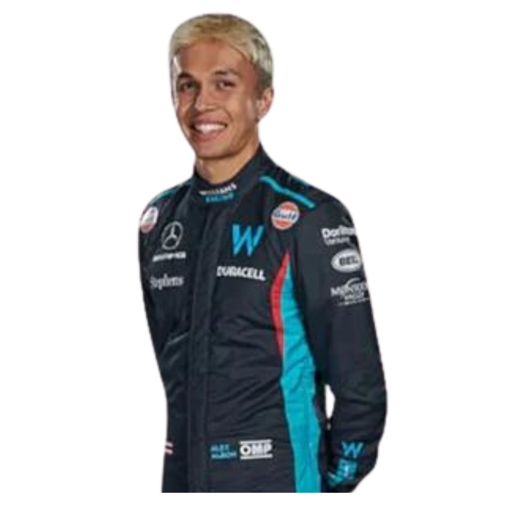 Williams Racing Alex Albon 2023 Formula 1 Racing Suit Replica