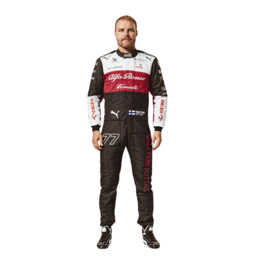Alfa Romeo F1 Team Valtteri Bottas Formel 1 Rennanzug-Replika 2022 (Rennen)