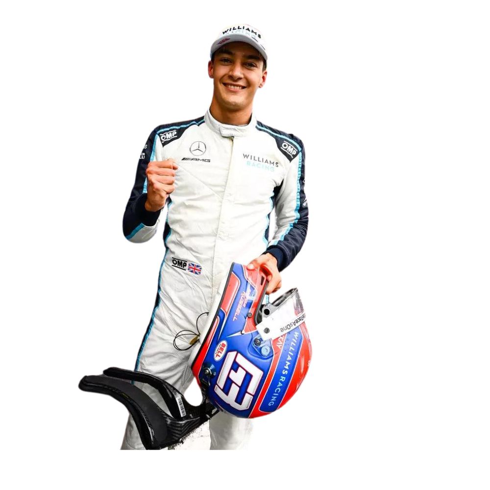 Williams Racing George Russell 2021 Formula 1 Racing Suit Replica (Race)