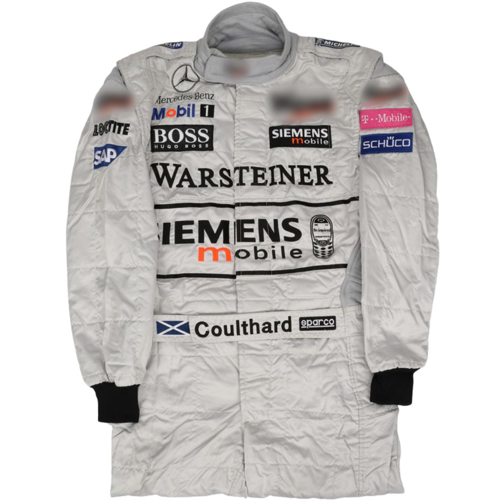 McLaren Formel 1 Team Formel 1 Rennanzug-Replika (David Coulthard Rennen 2003)