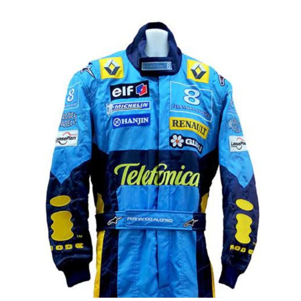 Renault F1 Team Fernando Alonso Formel-1-Rennanzug Replik (Rennen 2004)