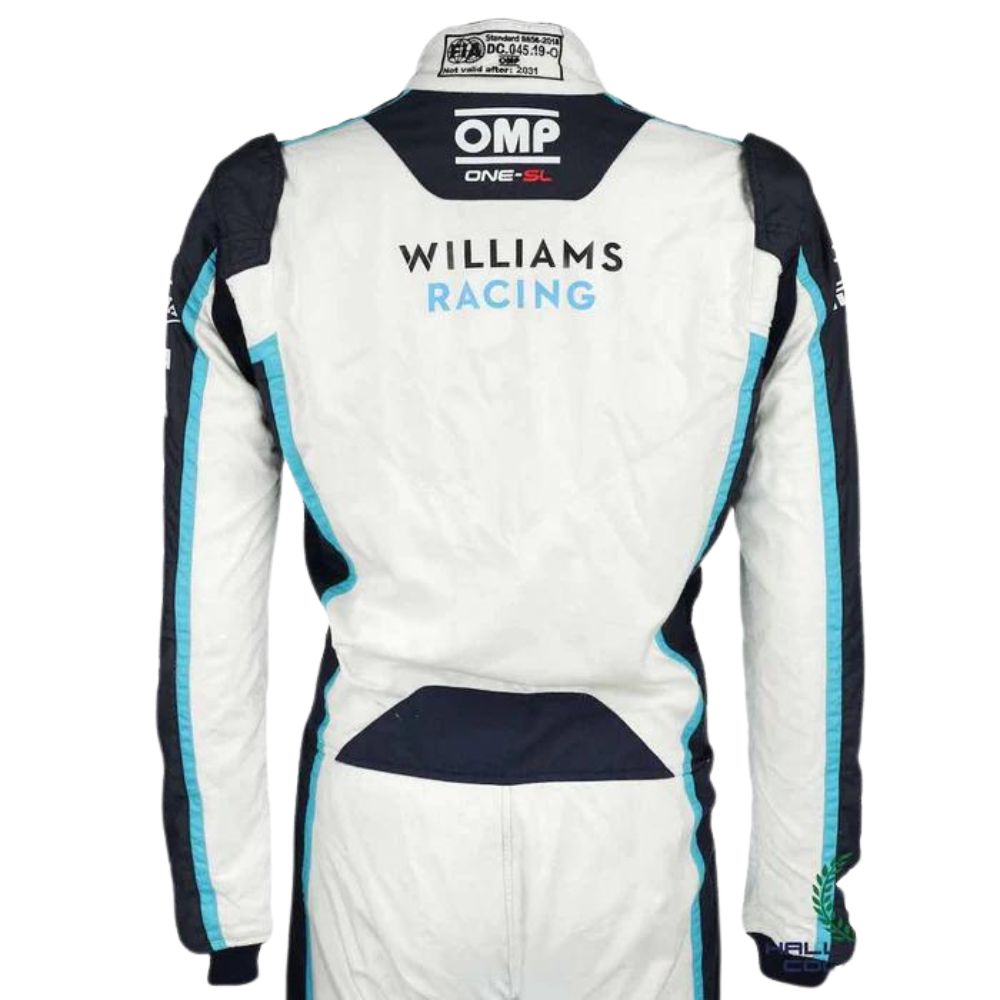 Williams Racing Nicholas Latifi 2021 Formel 1 Rennanzug Replik (Rennen)