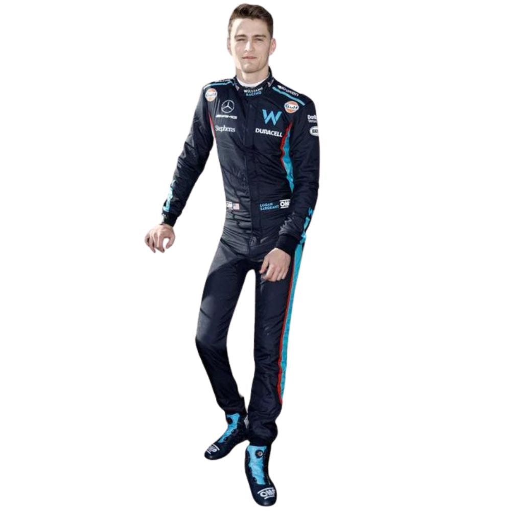 Williams Racing Logan Sargeant 2023 Formel 1 Rennanzug Replik