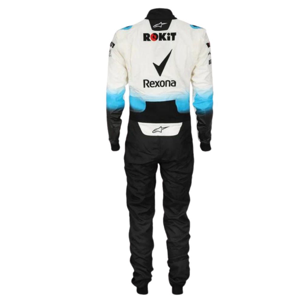 Williams Racing George Russell 2019 Formel 1 Rennanzug Replik (Rennen)