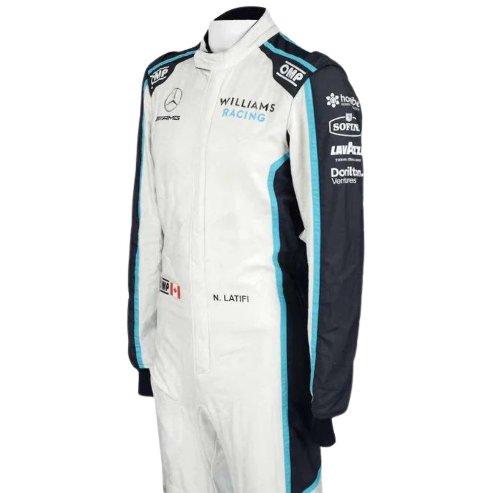 Williams Racing Nicholas Latifi 2021 Formula 1 Racing Suit Replica (Race)