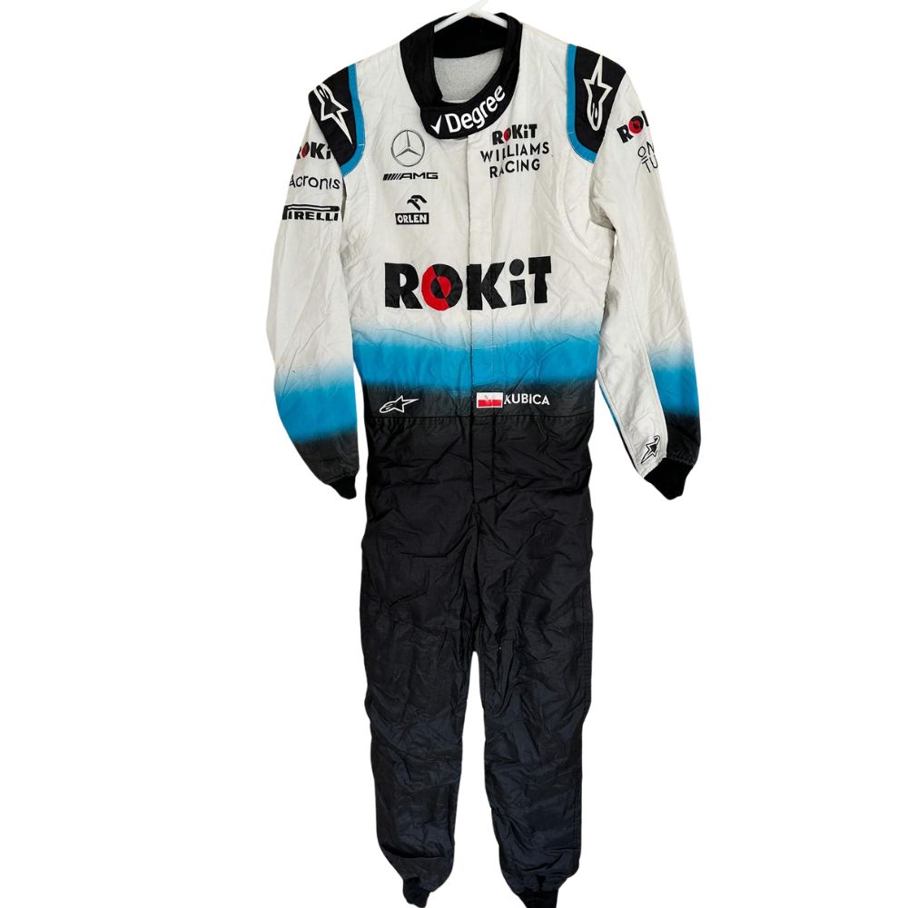 Williams Racing 2019 Formel 1 Rennanzug Replika (Rennen Robert Kubica)