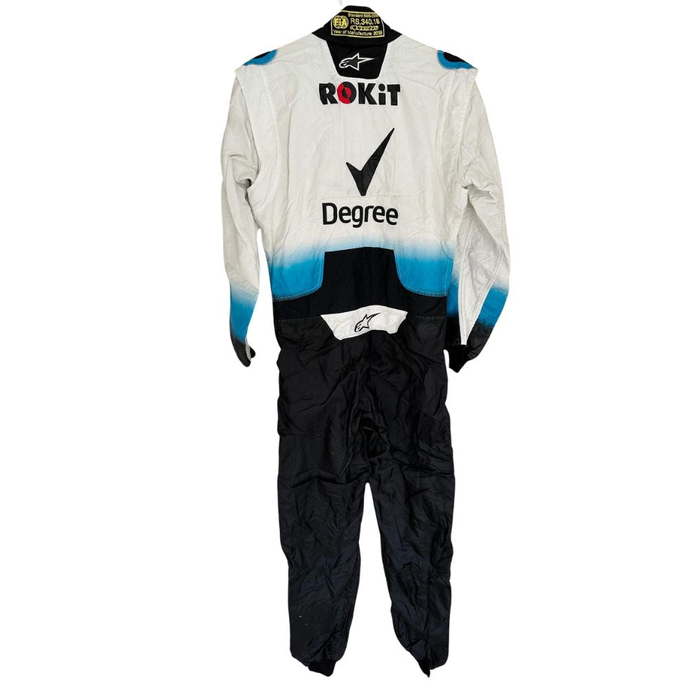 Williams Racing 2019 Formula 1 Racing Suit Replica (Race Robert Kubica)
