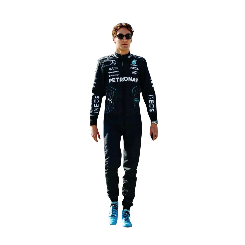 Mercedes-AMG Petronas F1 Team George Russell Formel-1-Rennanzug-Replik 2024