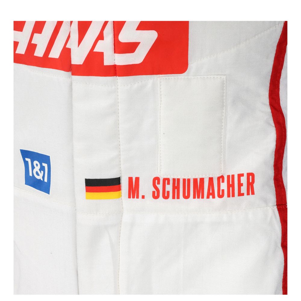 Haas F1 Team Mick Schumacher 2022 Formula 1 Racing Suit Replica (Race)