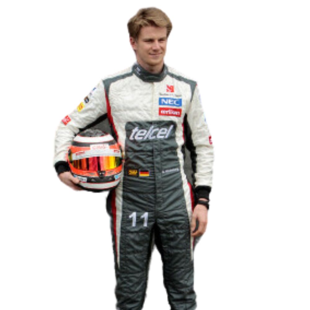 Stake F1 Team Kick Sauber Nico Hulkenberg 2013 Formula 1 Racing Suit Replica (Nico Hülkenberg)