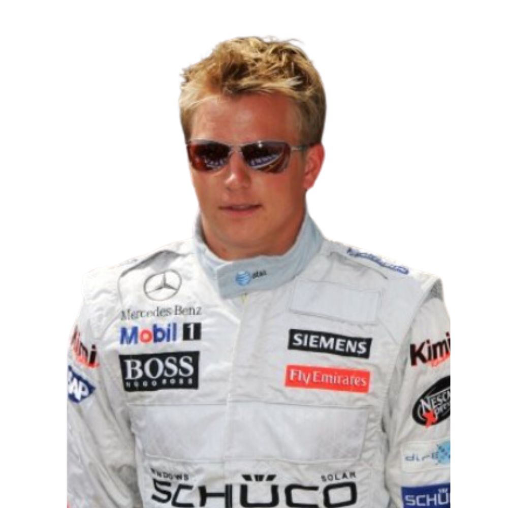 McLaren Formel 1 Team Kimi Räikkönen Formel 1 Rennanzug Replik (Rennen Kimi Räikkönen 2006er)