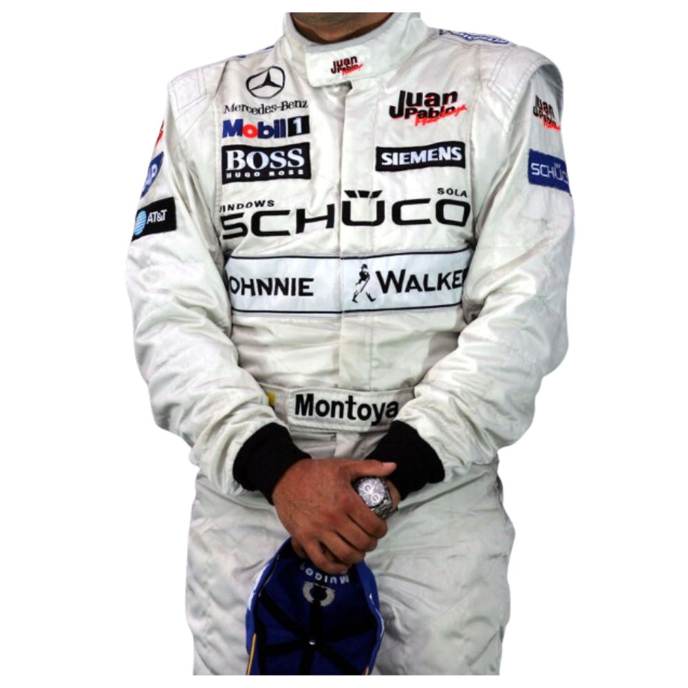 McLaren Formel 1 Team Formel 1 Rennanzug Replika (Juan Pablo Montoya Rennen 2005)