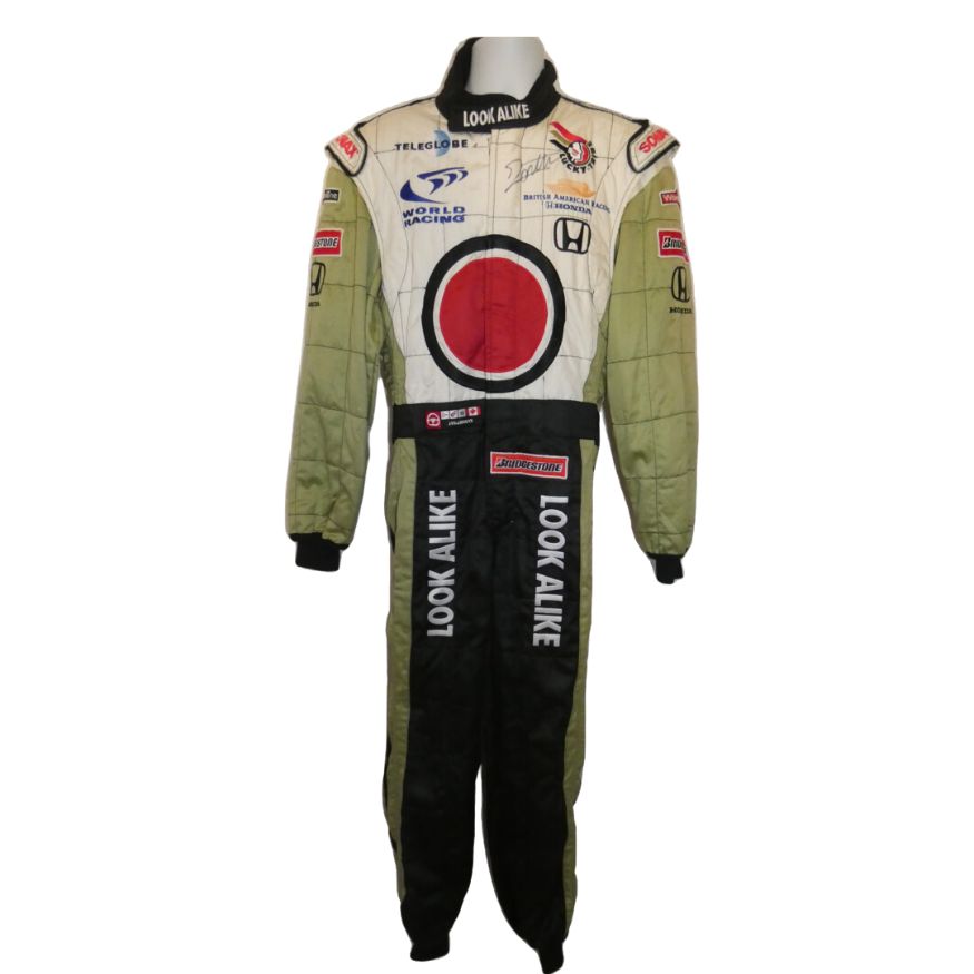 2000 Formula 1 Racing Suit Replica (Jacques Villeneuve BAR Honda s race)
