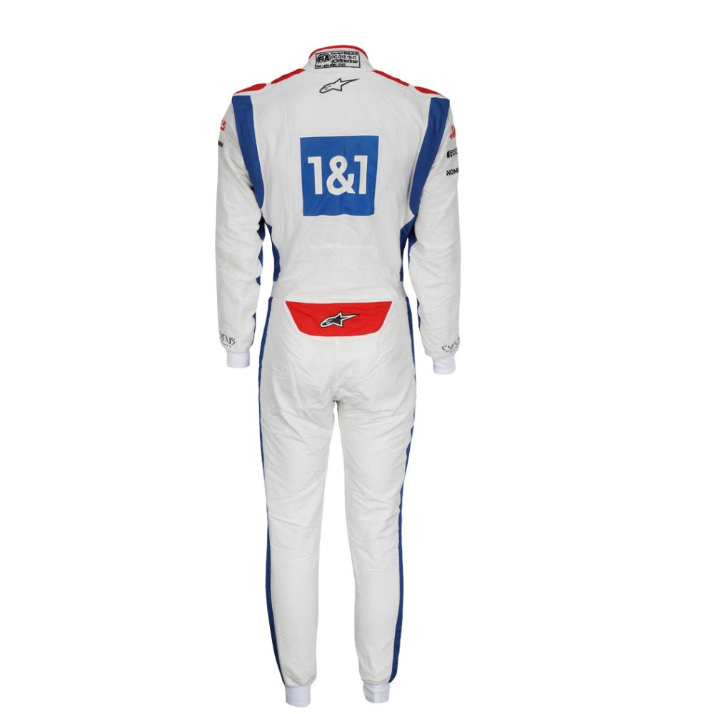 Haas F1 Team Mick Schumacher 2022 Formula 1 Racing Suit Replica (Race)