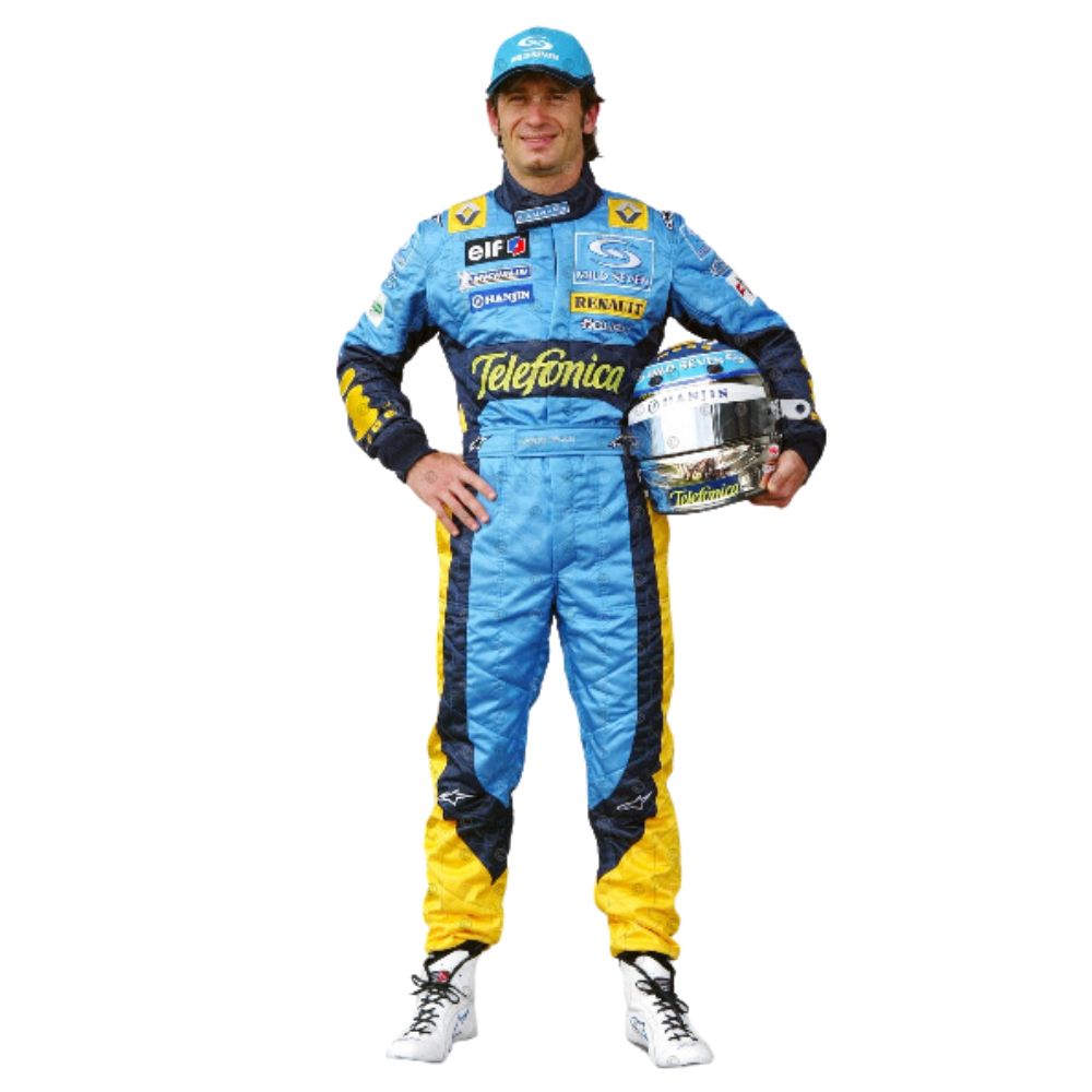Renault F1 Team Formel 1 Rennanzug Replik (Rennen Jarno Trulli 2004s)