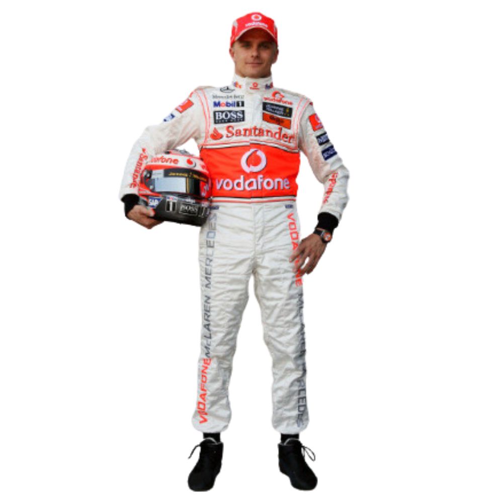 McLaren Formel 1 Team Formel 1 Rennanzug Replika (Heikki Kovalainen Rennen 2008)