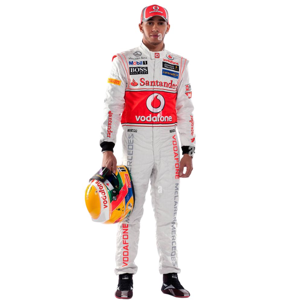 Mercedes-AMG Petronas F1 Team Lewis Hamilton 2012 Formula 1 Racing Suit Replica