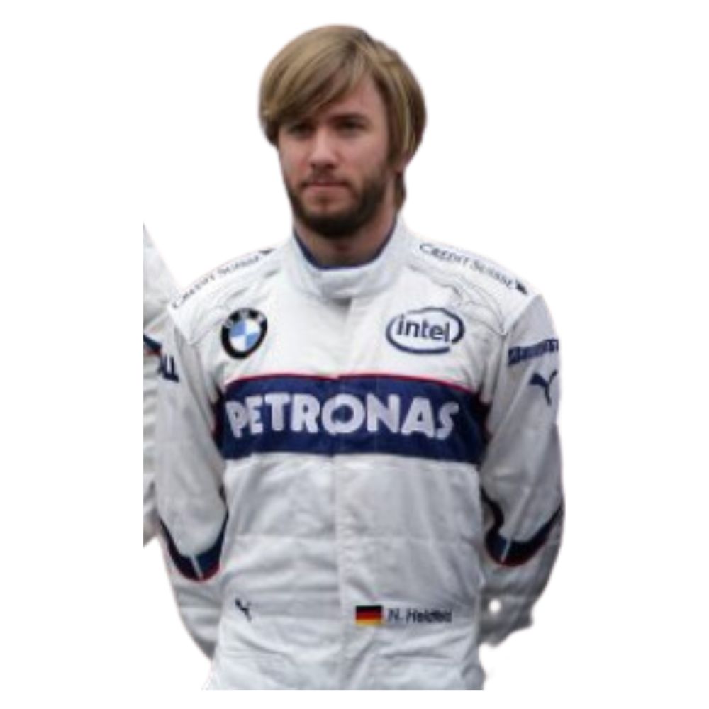 Stake F1 Team Kick Sauber 2007 Formula 1 Racing Suit Replica (Race Nick Heidfeld BMW)