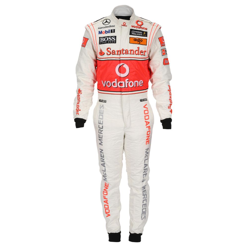 McLaren Formula 1 Team Formel-1-Rennanzug-Replika (Jenson Button 2010er Rennen)