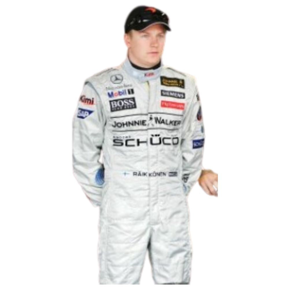 McLaren Formel 1 Team Kimi Räikkönen Formel 1 Rennanzug Replik (Rennen Kimi Räikkönen 2006er)
