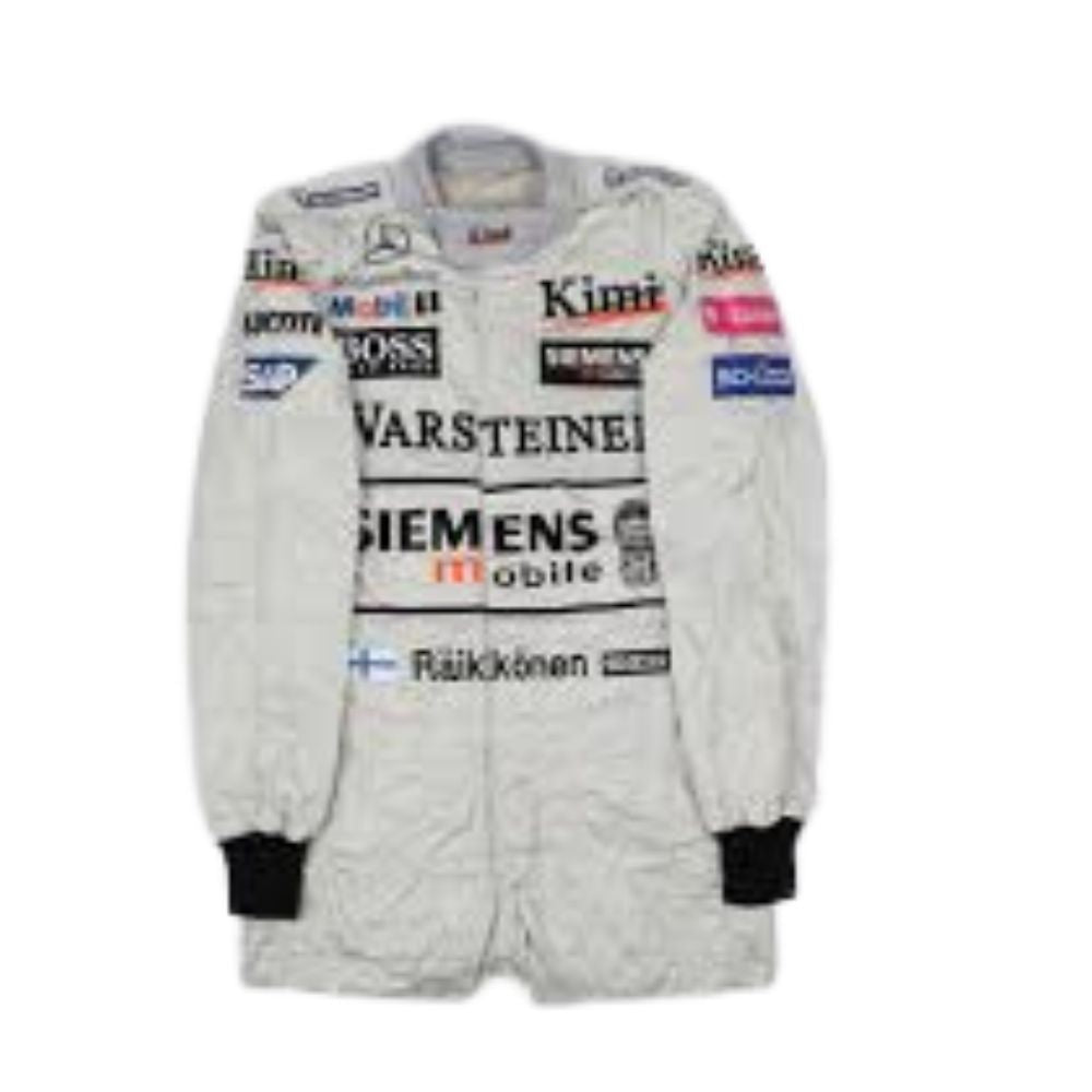 McLaren Formel-1-Team Kimi Räikkönen Formel-1-Rennanzug Replik (Kimi Räikkönen Race 2003s)
