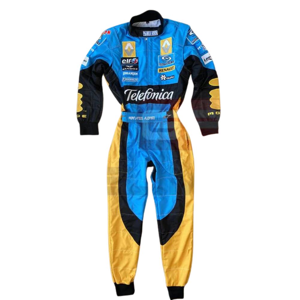 Renault F1 Team Fernando Alonso Formel-1-Rennanzug Replika (Rennen 2006er)