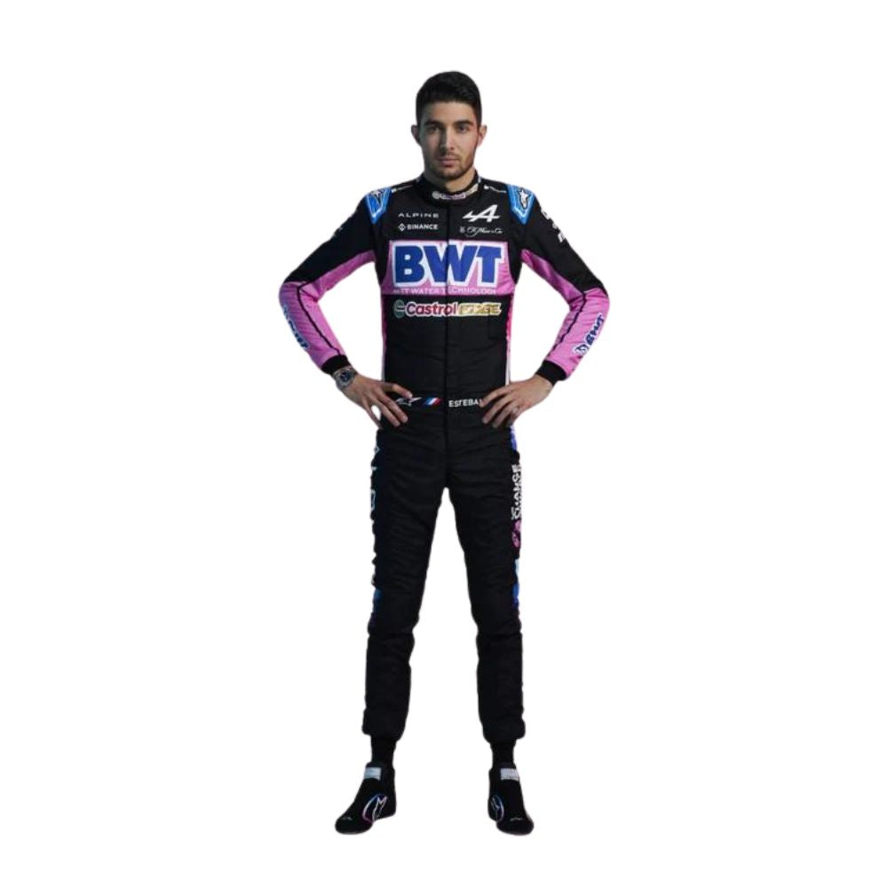 Alpine F1 Team Esteban Ocon 2024 Formel 1 Rennanzug Replik