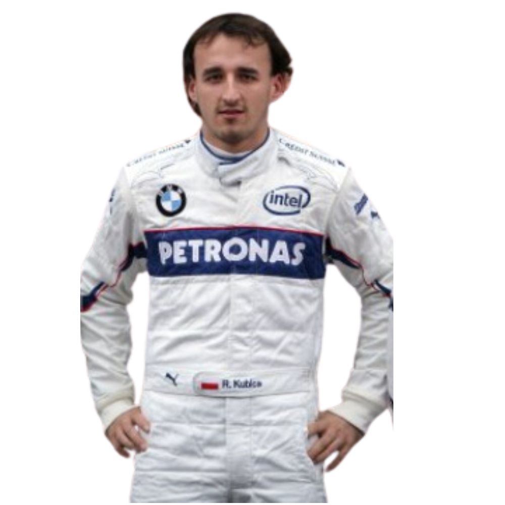 Stake F1 Team Kick Sauber 2007 Formula 1 Racing Suit Replica (Race Robert Kubica BMW)