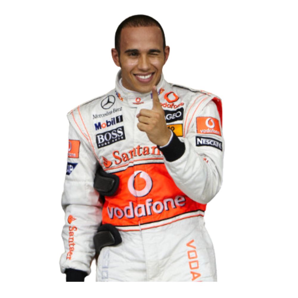 Mercedes-AMG Petronas F1 Team Lewis Hamilton Formel-1-Rennanzug Replik (Rennen der 2000er Jahre)