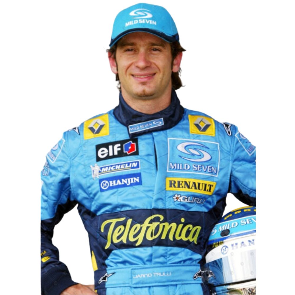 Renault F1 Team Formel 1 Rennanzug Replik (Rennen Jarno Trulli 2004s)