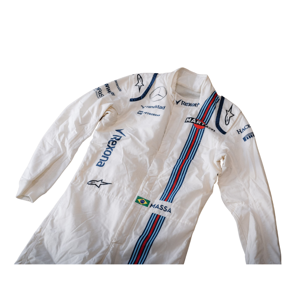 Williams Racing 2017 Formel 1 Rennanzug Replik (Rennen Felipe Massa)