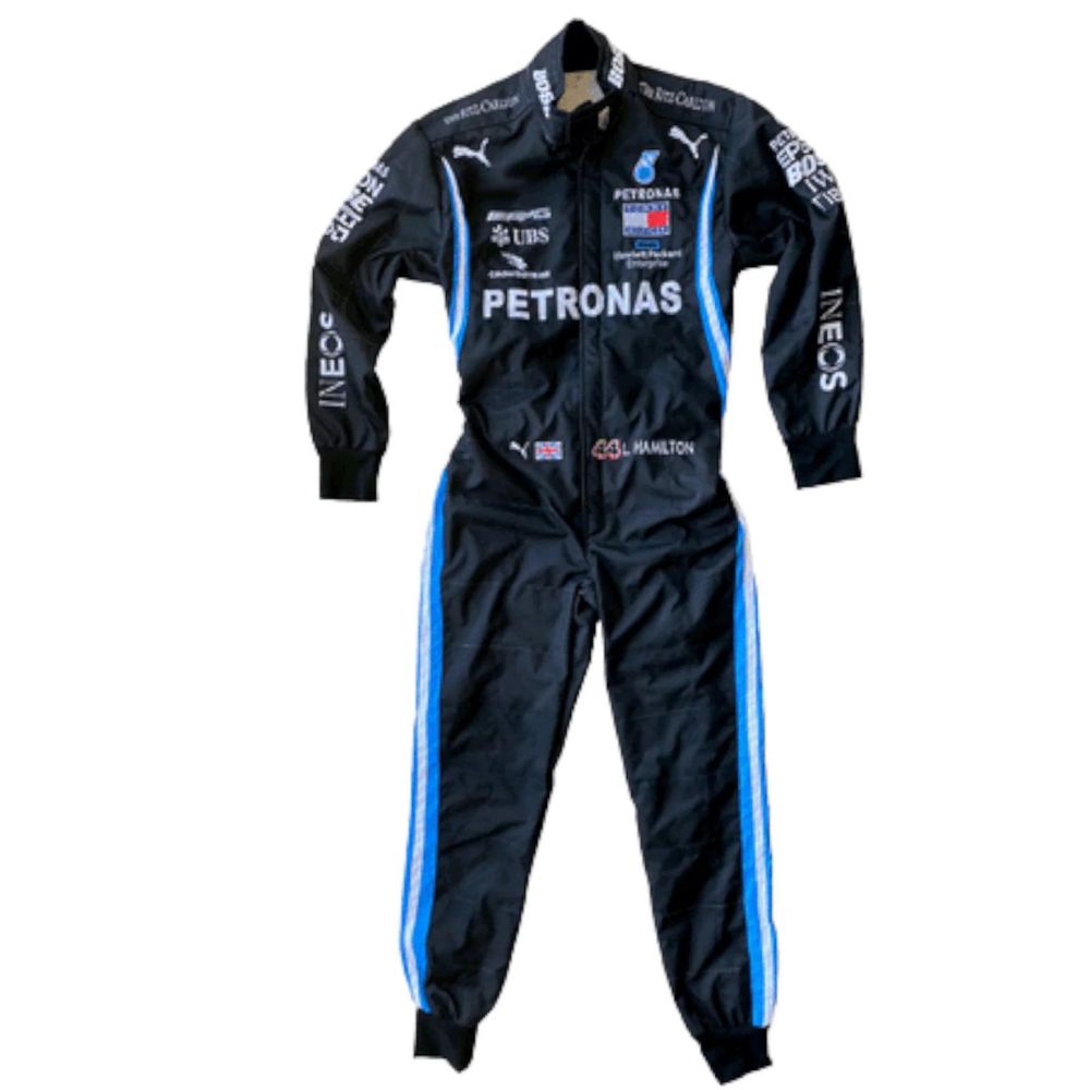 Mercedes-AMG Petronas F1 Team Lewis Hamilton 2020 Formula 1 Racing Suit Replica (Race)