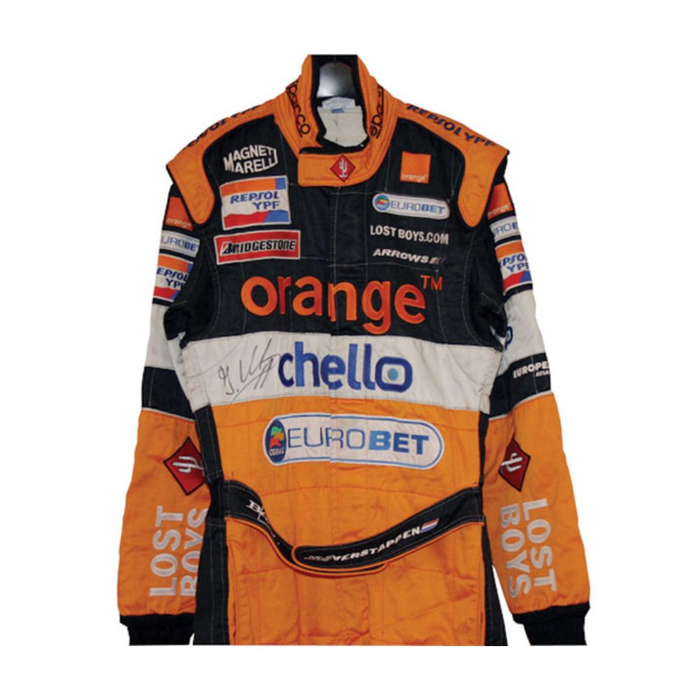 Formel-1-Rennanzug-Replika (Jos Verstappen Arrows Race 2001)
