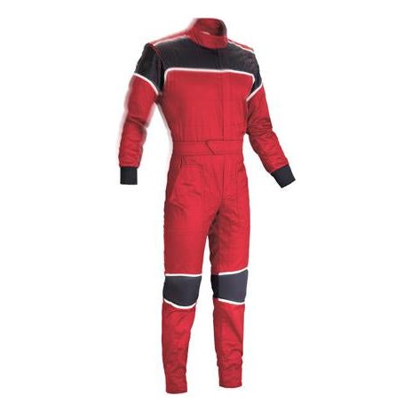 Go-Kart-Rennanzug in Rot