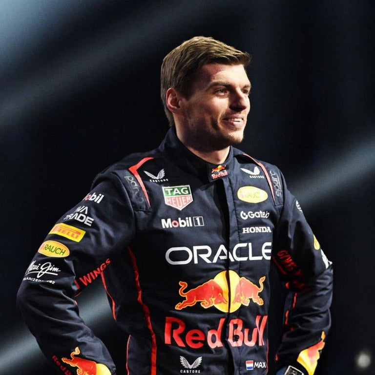 Oracle Red Bull Racing Max Verstappen 2025 Formel-1-Rennanzug-Replika