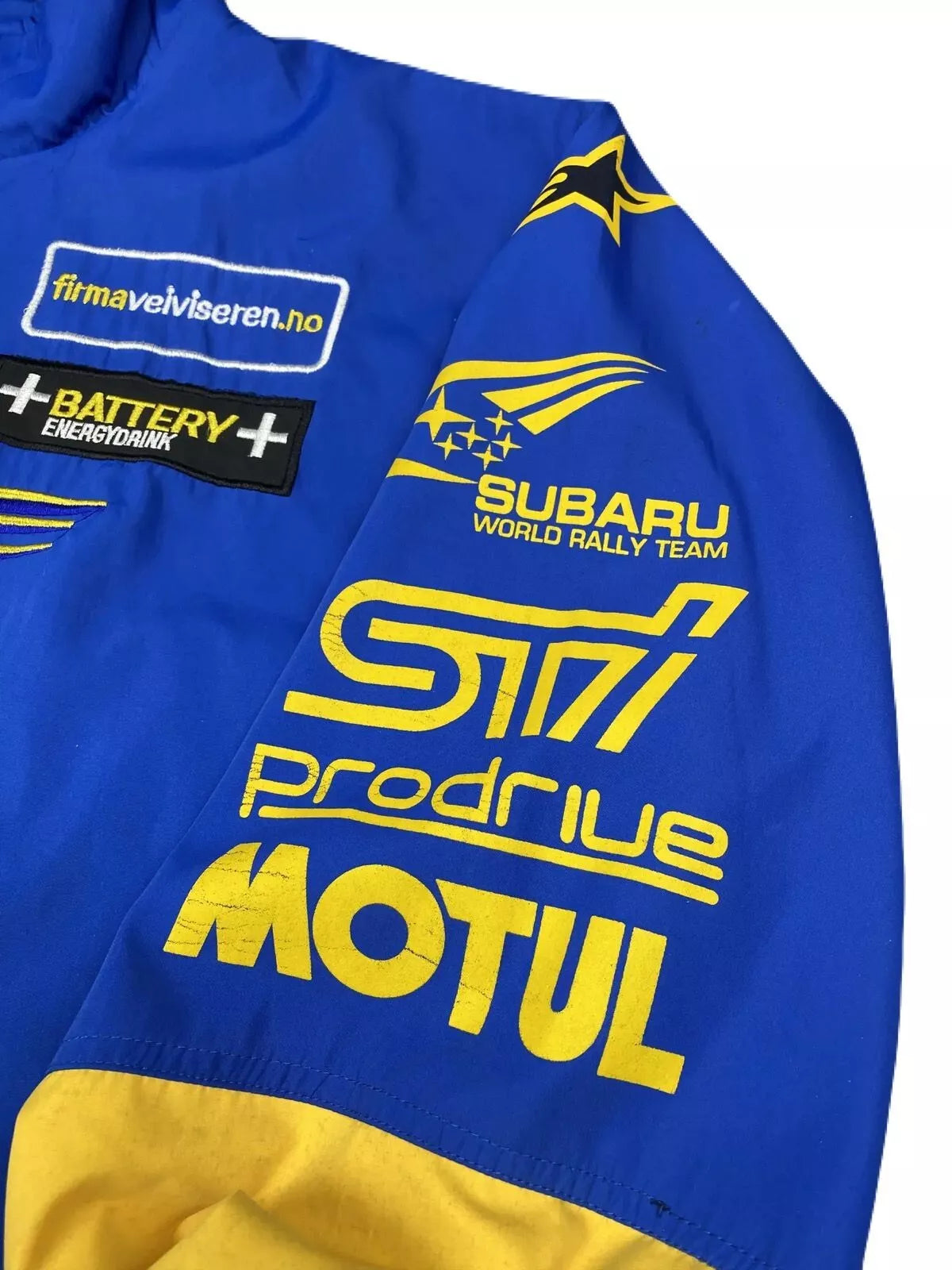 Subaru World Rally Team Formel 1 Vintage Rennjacke (World Rally STI Team)