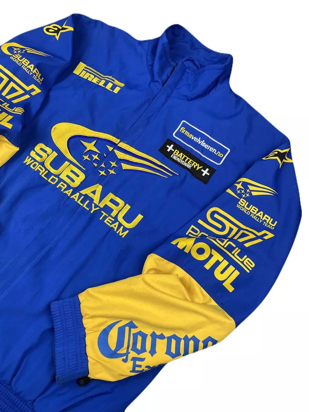 Subaru World Rally Team Formel 1 Vintage Rennjacke (World Rally STI Team)