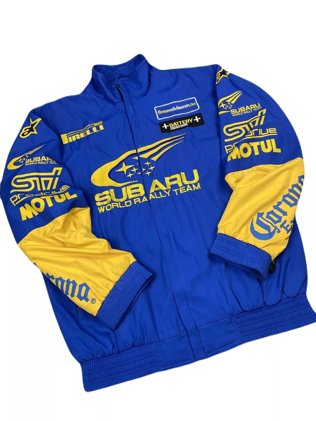 Subaru World Rally Team Formel 1 Vintage Rennjacke (World Rally STI Team)