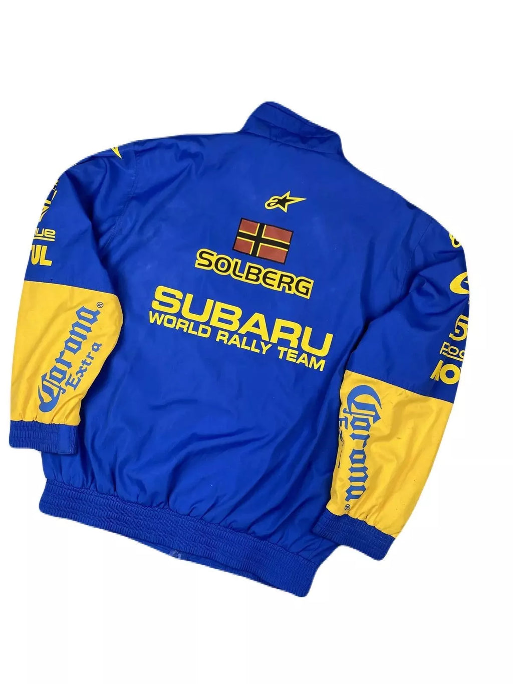 Subaru World Rally Team Formel 1 Vintage Rennjacke (World Rally STI Team)